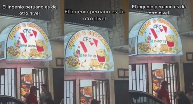 El restaurante se hizo viral luego de que se difundiera un video en TikTok. Foto: captura TikTok/@dianabri26