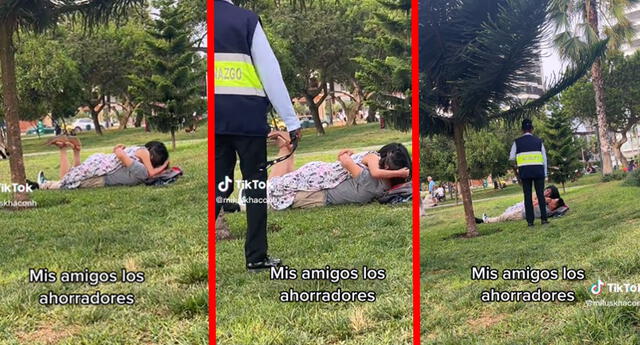 El video llamó la atención de los internautas y se hizo viral. Foto: captura TikTok/@miluskhaconh