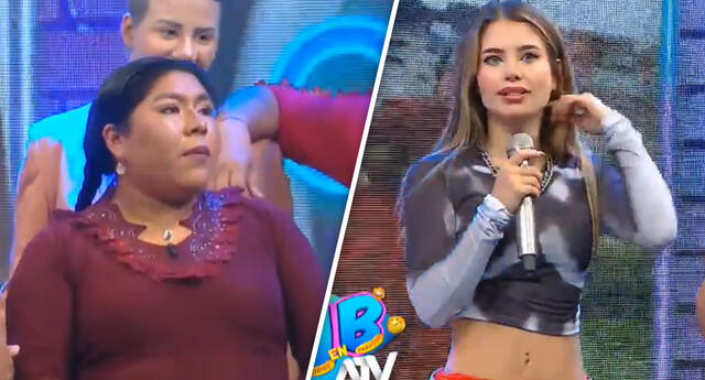 'Cholita Lu' le reclamó a Flavia Laos por no contestar a los mensajes que le deja en Instagram. Foto: composición LR/captura de ATV