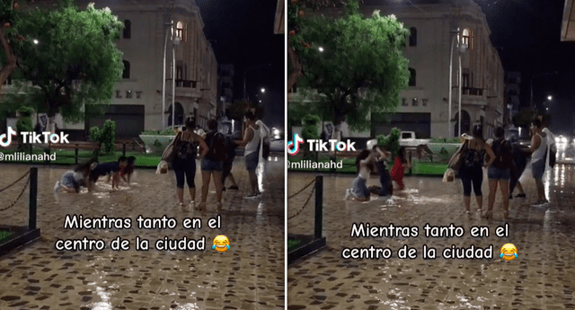 El video de la curiosa escena logró acumular más de un millón de visualizaciones en TikTok. Foto: composición LR/captura de TikTok