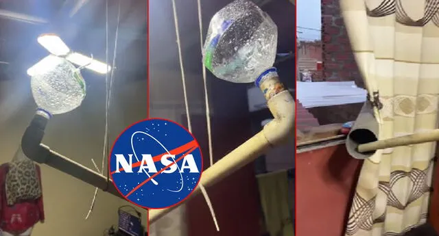 Joven peruano crea peculiar circuito para que la lluvia no filtre en su hogar: “Para la NASA”