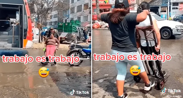 El video del episodio sumó miles de visualizaciones en TikTok. Foto: composición LR/TikTok/@la.ayerim