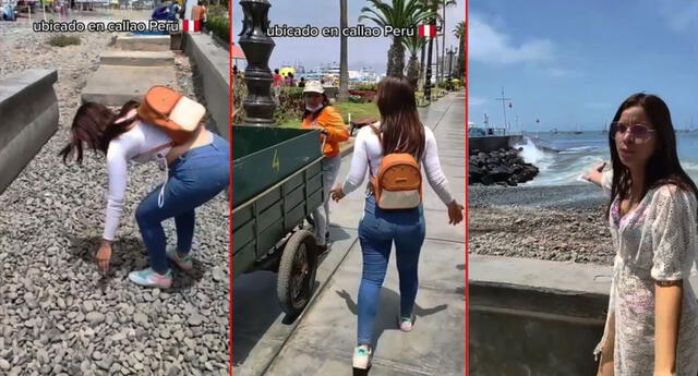 La curiosa reacción de la joven se hizo viral en redes sociales. Foto: captura TikTok/mibivioficial