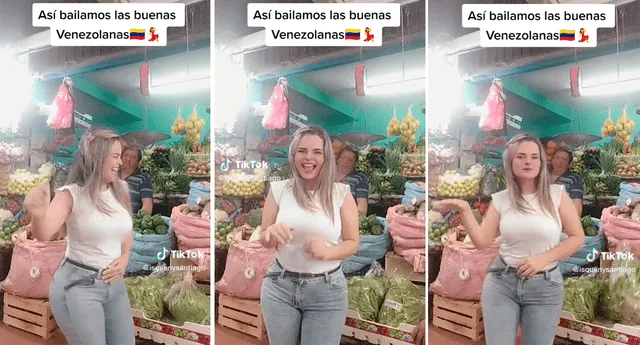 El video del curioso episodio acumuló más de 2 millones de reproducciones en TikTok. Foto: composición LOL/captura de TikTok/@Isquenysantiago