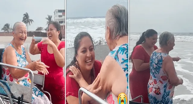 La mujer cumplió el último deseo de su mamá, quien se encuentra enferma. Foto: composición LOL/@Misteriocuriosidades/TikTok