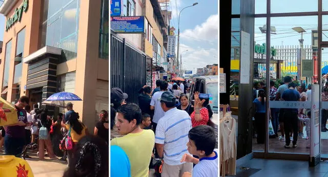 Cientos de peruanos acudieron a la pollería más cercana para adquirir la promoción. Foto: composición LOL/captura de Twitter