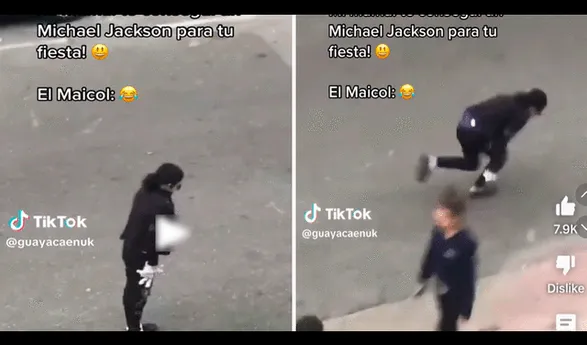 El video sacó miles de sonrisas a los cibernautas. Foto: composición LOL/captura de TikTok/@Guayacaenuk