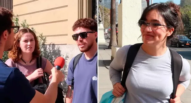 Los estudiantes de la Pontificia Universidad Católica de Chile se mostraron sorprendidos al escuchar la curiosa pregunta.  Foto: composición LOL/captura de YouTube/La habitación de Henry Spencer