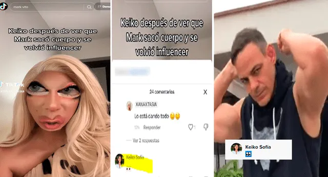 Usuarios quedaron sorprendidos por emoji de Keiko Fujimori. Foto: composición de LOL/TikTok/@Xanaxtasiaa