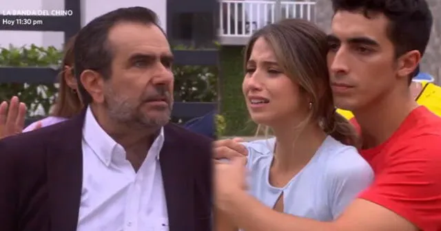 Diego Montalbán enfureció al enterarse del romance de su hija y Jaimito Gonzales. Foto: composición LOL/captura de América Televisión