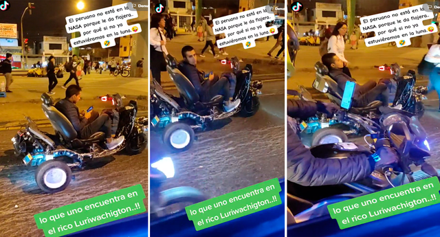 Usuarios quedaron sorprendidos por el resultado de la moto. Foto: composición LOL/TikTok/@Rubenblu1