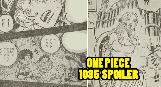 "One Piece" 1085 Spoiler confirmados en español | Foto: Composición - Shueisha