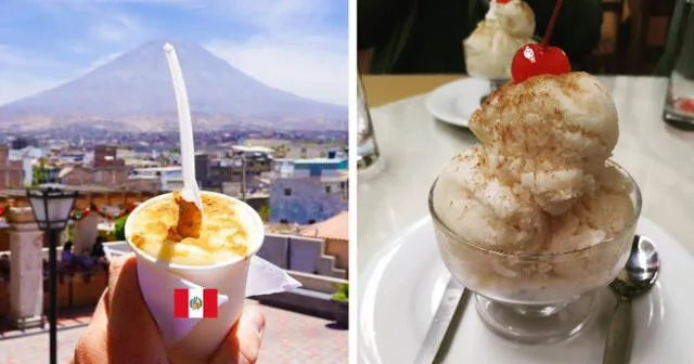 El delicioso postre arequipeño compitió contra los milkshakes de EE. UU. y los helados italianos. Foto: Red Bus/Endúlzate Perú