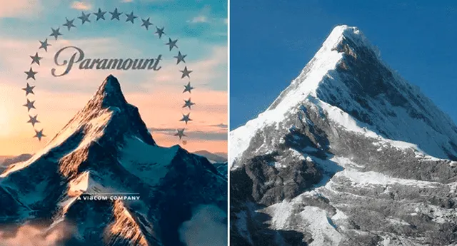 El creador del logo actual de Paramount Pictures se inspiró en un nevado de Perú. Foto: composición LOL/Paramount Pictures/@Gerardolipe/Twitter
