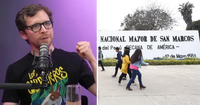 El youtuber elogió la intelectualidad de los universitarios. Foto: captura YouTube/SomosNDGUNMSM