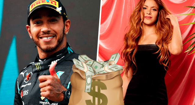 ¿Cuánto costó la blusa Versace que Hamilton le dio a Shakira? | Foto: F1 / Billboard