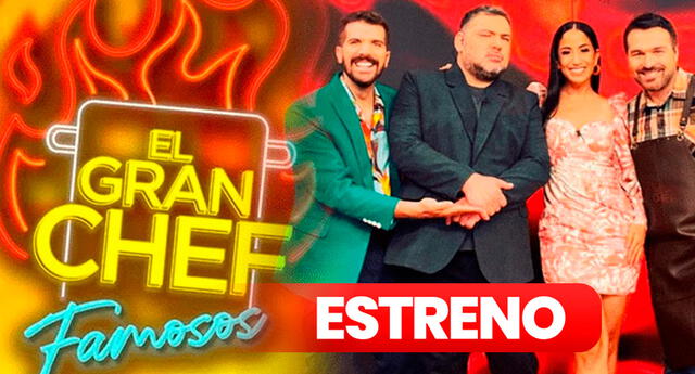 "El gran chef: famosos" segunda temporada: conoce a las nuevas figuras del reality de cocina. Foto: Latina Televisión.