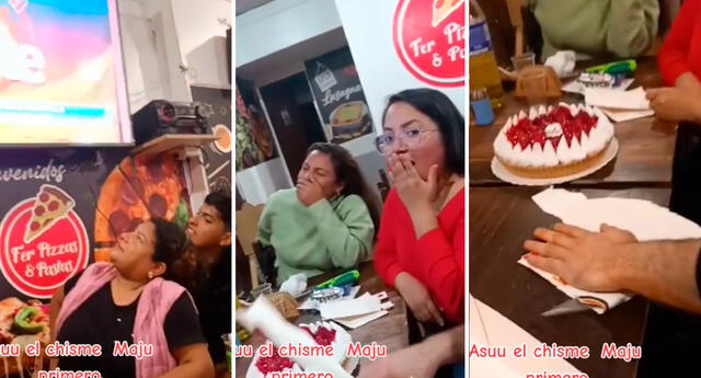 Los cibernautas resaltaron la importancia del chisme en el Perú. Foto: composición LOL / capturas de TikTok / @MilagrosIreneTorr