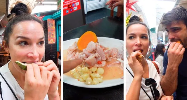 Los actores Sofía Pachano y Santiago Ramundo fueron los acompañantes de Maggio en esta aventura culinaria. Foto: composición LOL / capturas de TikTok / @CocoMaggio - Video: @CocoMaggio/TikTok