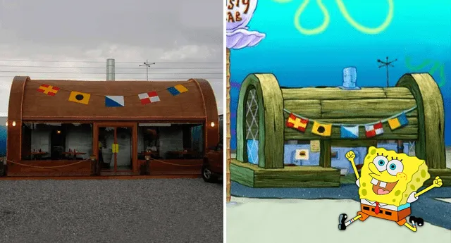 Rusty Krap, el restaurante inspirado en el Crustáceo Cascarudo de Bob Esponja. Fto: Nickelodeon/'Rusty Krap'.