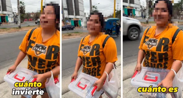 La joven contó que la venta de chocotejas la realiza en sus ratos libres. Foto: composición LOL / capturas de TikTok / @RogerVelayarce