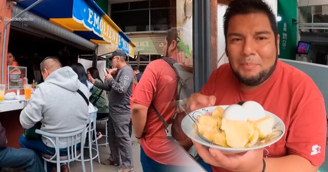 El joven quedó sorprendido al conocer la verdadera historia del local. Foto: composición LOL/captura de YouTube/Guía de bolsillo