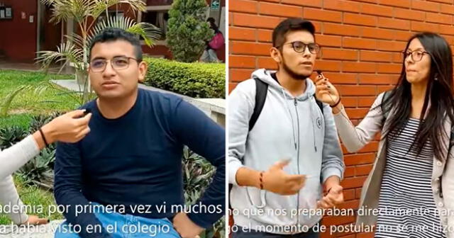 Los estudiantes revelaron cuánto tardaron en ingresar a la UNI. Foto: composición Lol/captura de YouTube/Joy Zavala