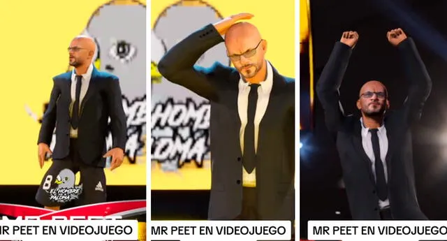 Mr. Peet emocionó a todos sus seguidores al aparecer en un ring de lucha libre. Foto: composición LOL / capturas de TikTok / @Elhombrepalomaeliso