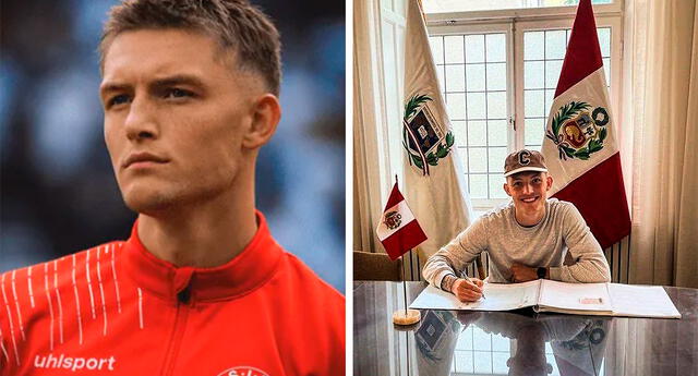 Oliver Sonne está cada vez más cerca del llamado de Juan Reynoso para la selección peruana. Foto: composición LOL / Instagram @OliverSonne / @LaRepública