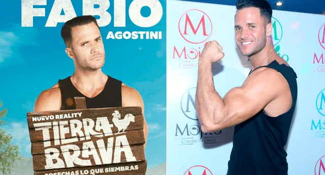 Fabio Agostini será compañero de Shirley Arica en 'Tierra Brava'. Fotos: composición LR/Instagram Canal 13/Marco Cotrina-GLR