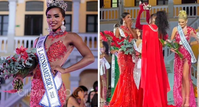 Zuliet Seminario se convirtió en la sucesora de Matilde Lina López (Miss Latinoamérica 2022). Foto: composición LR/Miss & Mister Latinoamérica Perú Instagram