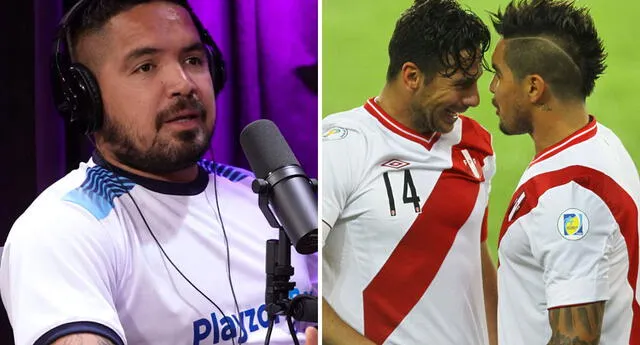 Juan Manuel Vargas y Claudio Pizarro jugaron juntos en la selección peruana. Foto: captura YouTube/La República