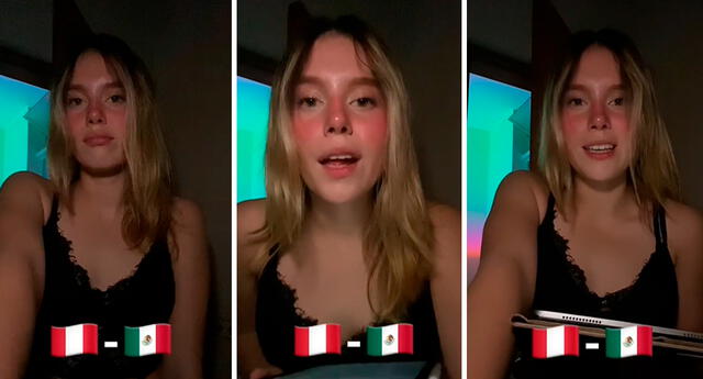 La joven mexicana reconoció que apuntó las palabras o frases peruanas que no entendía. Foto: composición LOL / capturas de TikTok / @Renatagova