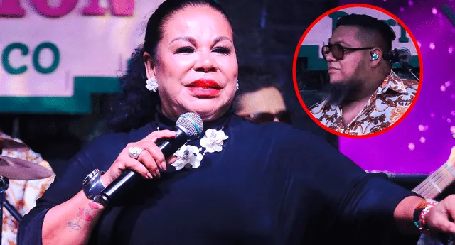 Eva Ayllón revela que su hijo tenía miedo por su debut como cantante. Foto: composición LR/difusión/Ludena Producciones