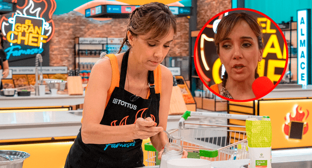 Milene Vázquez quedó en el tercer lugar de 'El gran chef: famosos'. Fotos: composición LR/Instagram Latina