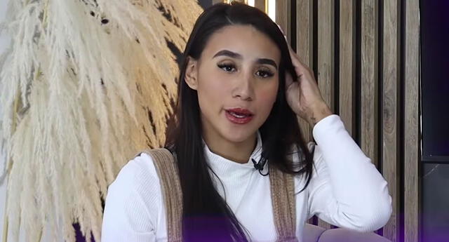 Samahara Lobatón explicó cómo era su trabajo en redes sociales. Foto: captura 'Hablemos de belleza' YouTube