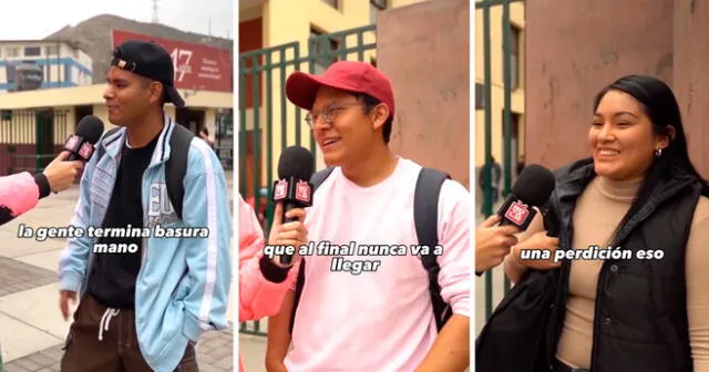 Los jóvenes revelaron que sus compañeros suelen hacer fiestas detrás de la iglesia ubicada en la Facultad de Minas. Foto: composición LOL/captura de TikTok/@RotaloTV