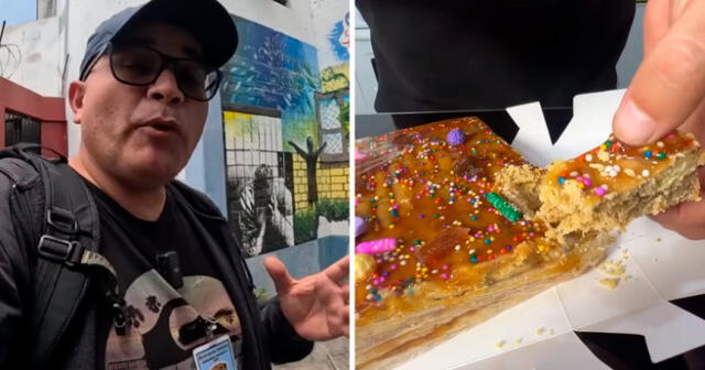 La panadería del penal Sarita Colonia vende el turrón de doña Pepa a un bajo precio. Foto: composición LOL/captura de YouTube/Dilo Nomás