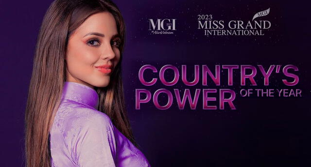 Luciana Fuster todavía tiene la oportunidad de clasificar a la final del Miss Grand International. Foto: MGI/Instagram