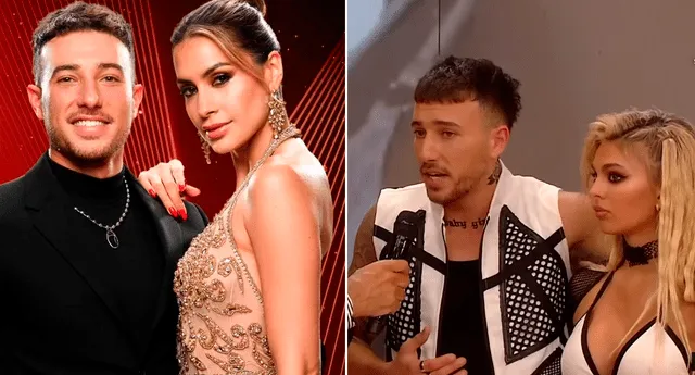 Martín Salwe asegura que nunca hubo química con Milett en la pista de baile. Fotos: captura América TV Argentina