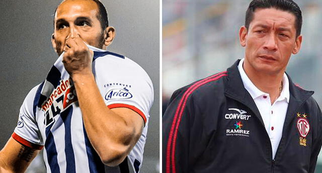 Carlos Galván elogió el gran trabajo de Hernán Barcos en el aspecto ofensivo de Alianza Lima. Foto: composición LOL / @AlianzaLima / @Líbero