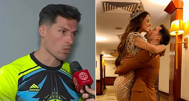 Patricio Parodi aseguró que seguirá con Luciana Fuster pese a la distancia. Foto: captura América TV/Instagram Patricio Parodi