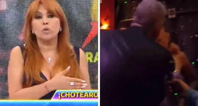 Milett Figueroa y Marcelo Tinelli mantienen rumores de una posible relación. Foto: captura ATV/América TV Argentina