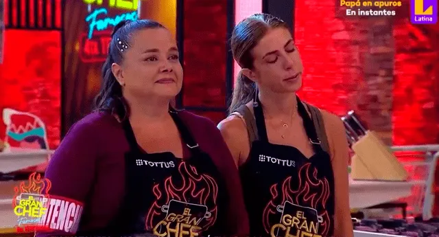 Claudia Berninzon agradeció a 'El gran chef: famosos' por la oportunidad. Foto: captura Latina