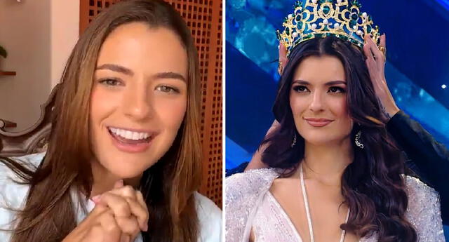 Tatiana Calmell fue finalista en el Miss Perú 2022. Foto: composición LR/captura Kike Sánchez Instagram/ captura América TV