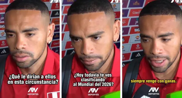 Alexander Callense confesó que había llegado lesionado en las últimas convocatorias de la selección peruana. Foto: composición LOL/capturas de TikTok/@ATVDeportes