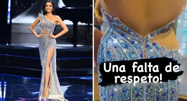 Missólogos peruanos consideraron una falta de respeto lo ocurrido con el vestido de Camila Escribens. Foto: composición LR/captura La gata missóloga