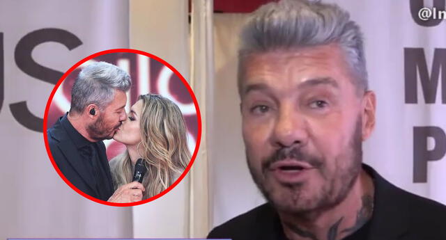 Marcelo Tinelli y Milett Figueroa oficializaron recientemente su relación amorosa. Foto: captura Eltrece