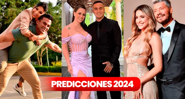 Algunas parejas terminarán en este 2024, mientras que otras se reconciliarán, según ‘Teo Maestro Esotérico’. Fotos: composición Jazmín Ceras-GLR/Instagram