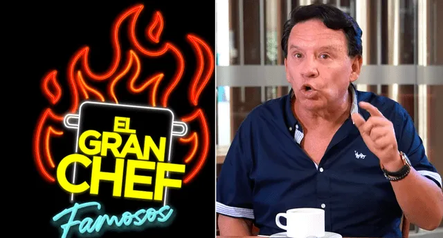 Ricardo Rondón asegura que pensó estar solo una semana en 'El gran chef: famosos'. Fotos: Latina/captura YouTube Tiempo muerto